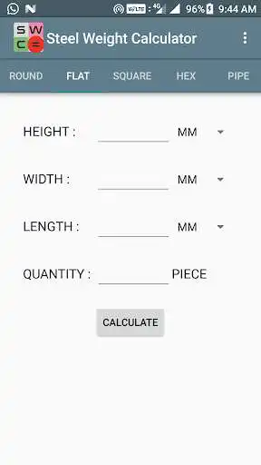 Play Steel Weight Calculator  and enjoy Steel Weight Calculator with UptoPlay