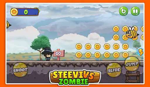 Play Steevi Vs Zombies  and enjoy Steevi Vs Zombies with UptoPlay