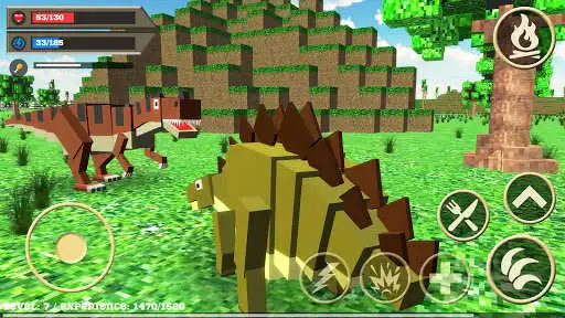 Play Stegosaurus Craft Simulator as an online game Stegosaurus Craft Simulator with UptoPlay