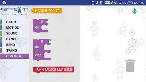 Play STEM Blockly as an online game STEM Blockly with UptoPlay