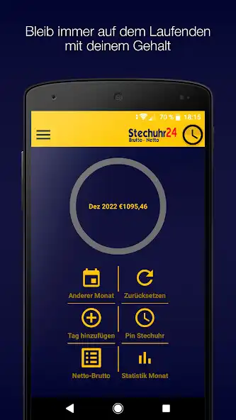 Play Stempeluhr + Brutto Netto Rech  and enjoy Stempeluhr + Brutto Netto Rech with UptoPlay