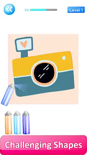 Play Stencil Craft - Color by Number, Spray Paint Art as an online game Stencil Craft - Color by Number, Spray Paint Art with UptoPlay