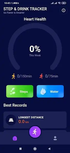 Play Step and Drink tracker  and enjoy Step and Drink tracker with UptoPlay