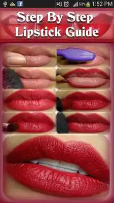 Play Step By Step Lipstick Guide