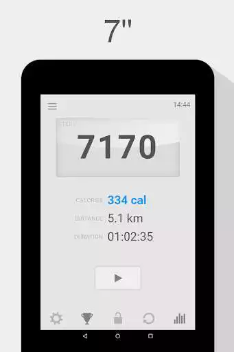 Play Step Counter  Calorie Counter as an online game Step Counter  Calorie Counter with UptoPlay