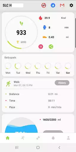 Play Step counter Calorie tracker  and enjoy Step counter Calorie tracker with UptoPlay