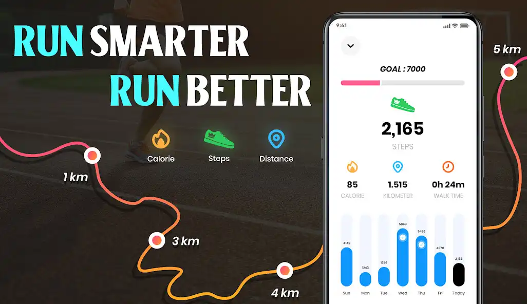 Play Step Counter - Pedometer Fit  and enjoy Step Counter - Pedometer Fit with UptoPlay