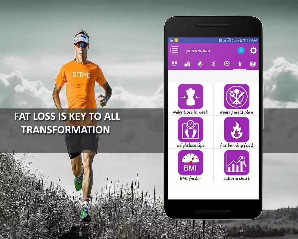 Play Step Counter - Pedometer Free  Calorie Counter