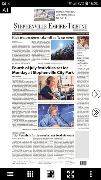 Play Stephenville Empire Tribune  and enjoy Stephenville Empire Tribune with UptoPlay