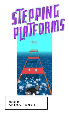 Play Stepping Platforms (Do you think you can do it ?) as an online game Stepping Platforms (Do you think you can do it ?) with UptoPlay