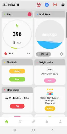 Play Step Tracker - Counter steps daily FREE 2022  and enjoy Step Tracker - Counter steps daily FREE 2022 with UptoPlay