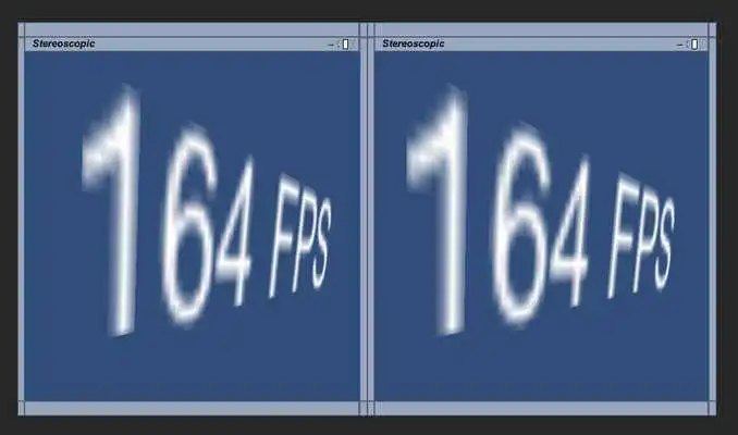 Play Stereoscopic window test