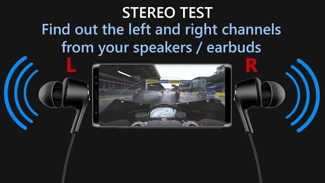 Play Stereo Test - Left and Right  and enjoy Stereo Test - Left and Right with UptoPlay