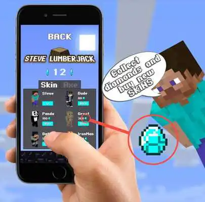 Play Steve Lumberjack