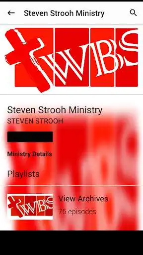 Play Steven Strooh Ministry