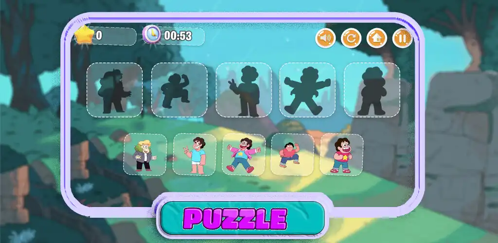 Play Steven Super Universe Puzzle as an online game Steven Super Universe Puzzle with UptoPlay