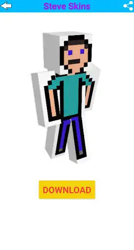 Play Steve Skins For Minecraft as an online game Steve Skins For Minecraft with UptoPlay