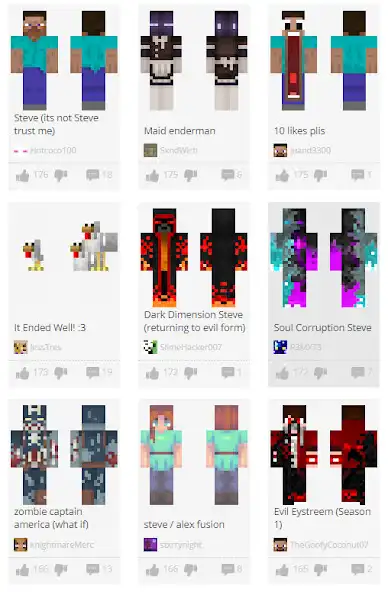 Play Steve Skins For Minercraft  and enjoy Steve Skins For Minercraft with UptoPlay