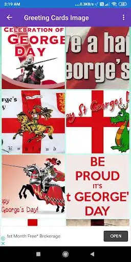 Play St George Day: Greetings, GIF Wishes, SMS Quotes  and enjoy St George Day: Greetings, GIF Wishes, SMS Quotes with UptoPlay