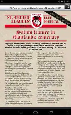 Play St George Leagues