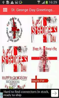 Play St. Georges Day Greetings Messages and Images