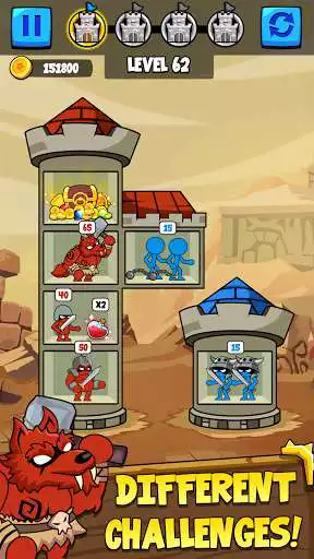 Play Stick Army Battle as an online game Stick Army Battle with UptoPlay