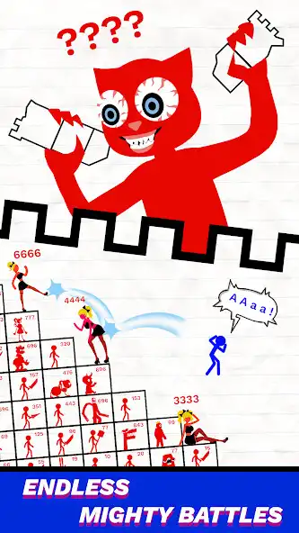 Play Stick Battle: Mighty Tower War  and enjoy Stick Battle: Mighty Tower War with UptoPlay