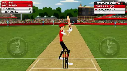 Play Stick Cricket Classic  and enjoy Stick Cricket Classic with UptoPlay