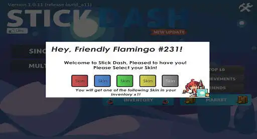 Play Stick Dash as an online game Stick Dash with UptoPlay