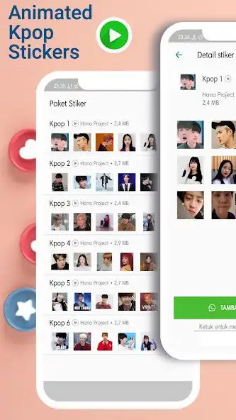 Play Sticker Animasi Kpop WASticker  and enjoy Sticker Animasi Kpop WASticker with UptoPlay