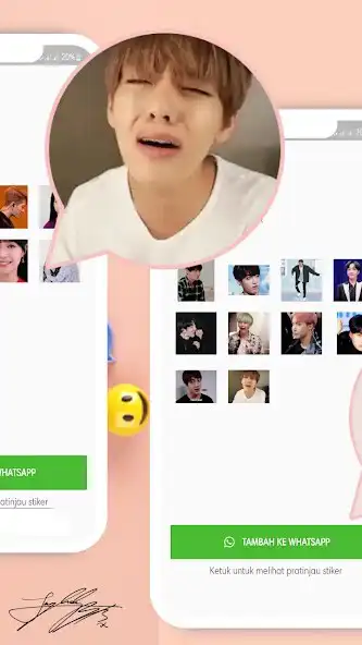 Play Sticker Animasi Kpop WASticker as an online game Sticker Animasi Kpop WASticker with UptoPlay