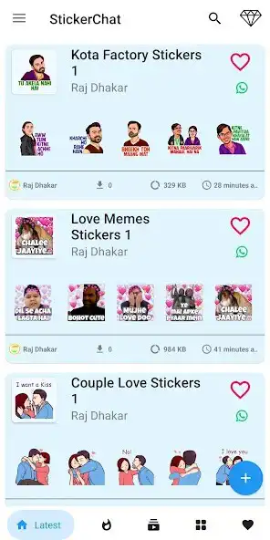 Play StickerChat : Stickers  Memes as an online game StickerChat : Stickers  Memes with UptoPlay