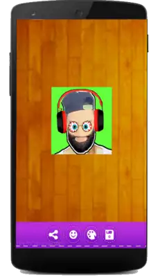 Play Sticker christmas santa hat