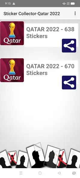Play Sticker Collector Qatar 2022  and enjoy Sticker Collector Qatar 2022 with UptoPlay