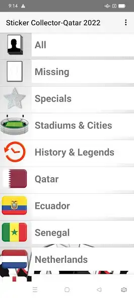 Play Sticker Collector Qatar 2022 as an online game Sticker Collector Qatar 2022 with UptoPlay