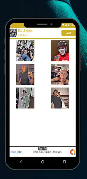 Play Sticker DJ Arana Cool as an online game Sticker DJ Arana Cool with UptoPlay
