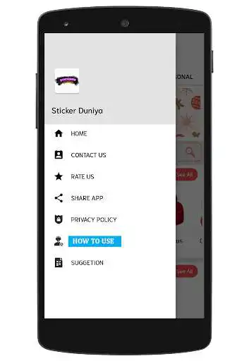 Play Sticker Duniya - All trending stickers - 2020 as an online game Sticker Duniya - All trending stickers - 2020 with UptoPlay