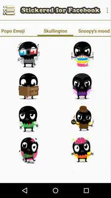 Play Stickered for Facebook