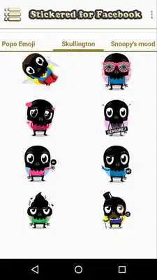 Play Stickered for Facebook