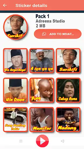 Play Sticker Gerak Meme Random Para Tolol WAStickerApps as an online game Sticker Gerak Meme Random Para Tolol WAStickerApps with UptoPlay