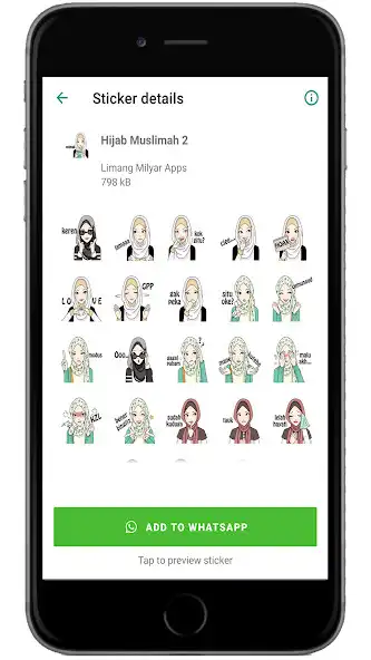 Play Sticker Hijab Muslimah for WA  and enjoy Sticker Hijab Muslimah for WA with UptoPlay
