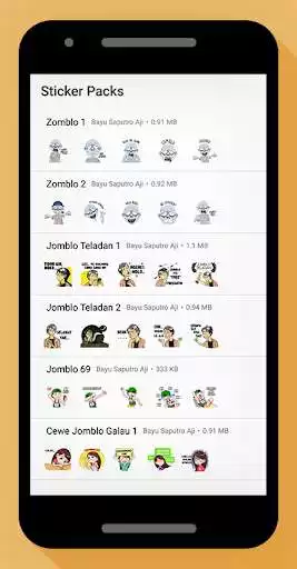 Play Sticker Jomblo Bucin Happy Ngenes Lucu  and enjoy Sticker Jomblo Bucin Happy Ngenes Lucu with UptoPlay