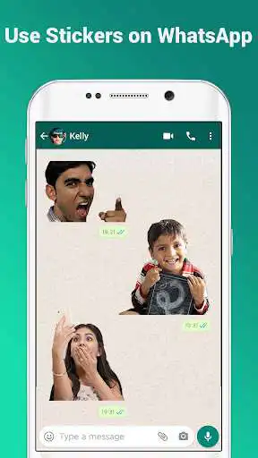 Play Sticker Maker - animated stickers for Whatsapp as an online game Sticker Maker - animated stickers for Whatsapp with UptoPlay