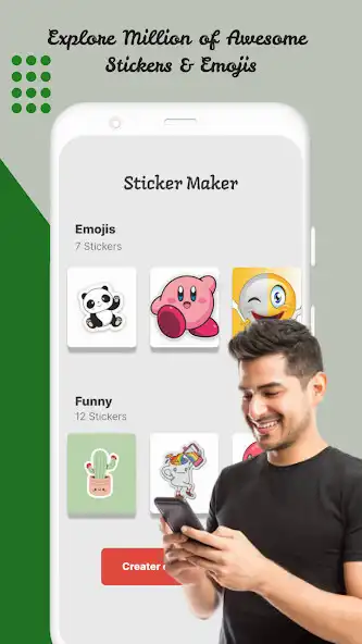 Play Sticker maker App for WA  and enjoy Sticker maker App for WA with UptoPlay
