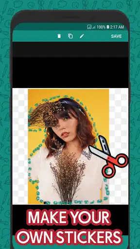 Play Sticker Maker: Create photo stickers-WAStickerApps  and enjoy Sticker Maker: Create photo stickers-WAStickerApps with UptoPlay