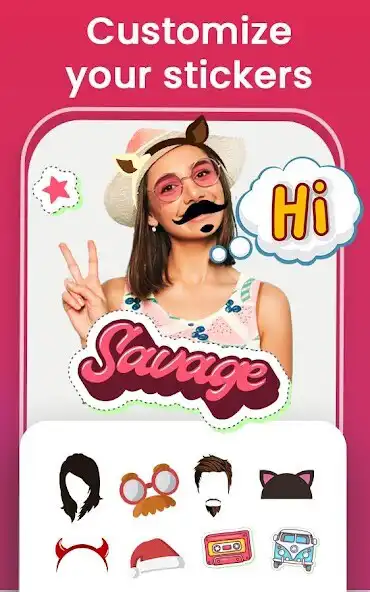 Play Sticker Maker for WA as an online game Sticker Maker for WA with UptoPlay