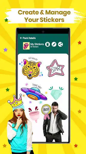 Play Sticker Maker & label creator as an online game Sticker Maker & label creator with UptoPlay