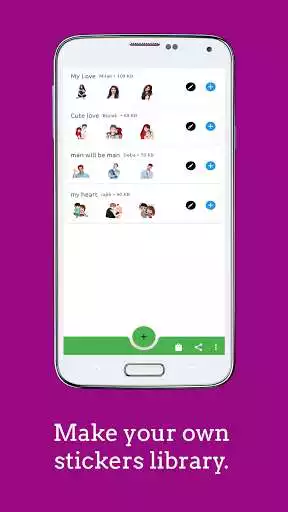 Play Sticker Maker - Make Stickers for WP  and enjoy Sticker Maker - Make Stickers for WP with UptoPlay