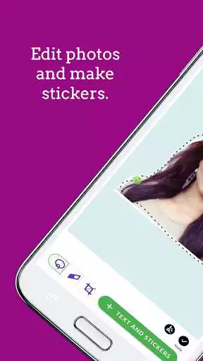 Play Sticker Maker - Make Stickers for WP as an online game Sticker Maker - Make Stickers for WP with UptoPlay