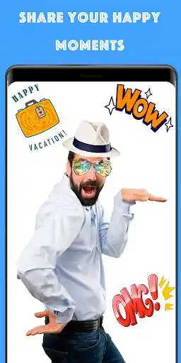 Play Sticker Maker WaStickerApps - Sticker Studio 2020 as an online game Sticker Maker WaStickerApps - Sticker Studio 2020 with UptoPlay